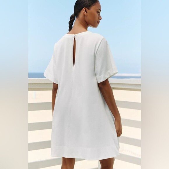 NWT Size L - Celandine Short-Sleeve 100% Cotton Swing Dress (NWT US$ 88) - Picture 5 of 16